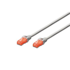 Digitus Premium CAT 6 UTP patch kábel 2,0m, szürke kábel és adapter
