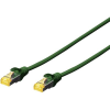 Digitus RJ45 Hálózat Csatlakozókábel CAT 6A S/FTP 25.00 cm Zöld Halogénmentes, sodort érpár, Védővel, Lángálló Digitus (DK-1644-A-0025/G)