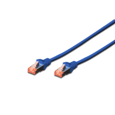 Digitus - S/FTP Cat6 patch kábel 10m - DK-1644-100/B kábel és adapter