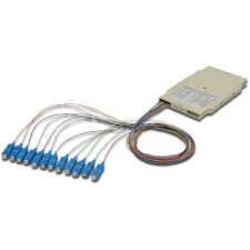 Digitus Spleißkassette mit 12 Pigtails, vormontiert, SC, OS2 (A-96922-02-UPC) kábel és adapter