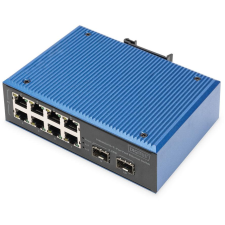 Digitus Switch 8+2-Port Fast Ethernet (DN-651146) hub és switch