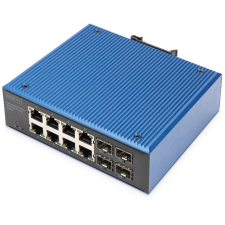 Digitus Switch 8 + 4-Port Gigabit  Ethernet (DN-651152) hub és switch