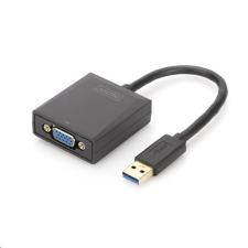 Digitus USB3.0 - VGA konverter (DA-70840) (DA-70840) kábel és adapter
