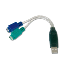 Digitus USB -> 2 x PS2 átalakító (DA-70118) (DA-70118) kábel és adapter