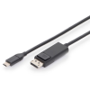 Digitus USB Kabel Type-C Gen 2->DP 2,0m schwarz (AK-300333-020-S)