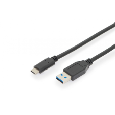 Digitus USB Type-C connection cable, type C to A kábel és adapter