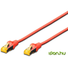 Digitus UTP CAT6 Összekötő Piros 7m DK-1644-A-070/R kábel és adapter