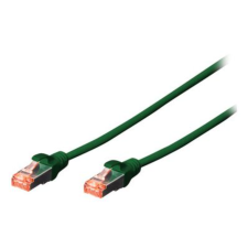 Digitus UTP CAT6e Patch kábel 5m - Zöld kábel és adapter