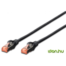 Digitus UTP Összekötő Fekete 5m DK-1644-050/BL kábel és adapter