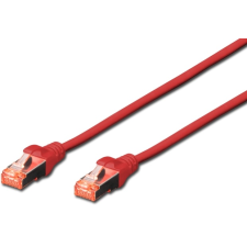 Digitus UTP Összekötő Piros 1m DK-1644-010-R-10 kábel és adapter