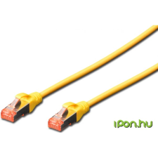 Digitus UTP Összekötő Sárga 10m DK-1644-100-Y-5 kábel és adapter