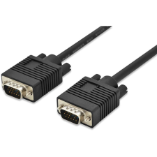 Digitus VGA-Monitor-Anschlusskabel, 1,8m, schwarz (AK-310103-018-S) kábel és adapter