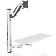 Digitus WAH 0"-32"  1TFT + TAS  2Gelenke    weiß    Max.8KG (DA-90451) monitor kellék