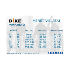 Dike PRESS nadrág munkaruha