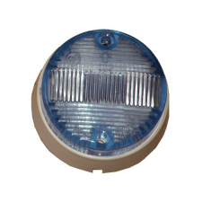 DÍL VYROBENÝ V EU Helyzetjelző lámpabúra, fehér, kör alakú utánfutó