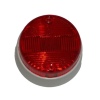 DÍL VYROBENÝ V EU Helyzetjelző lámpabúra, piros, kör alakú