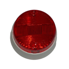 DÍL VYROBENÝ V EU Helyzetjelző lámpabúra, piros, kör alakú utánfutó