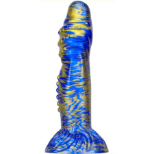 Dildo Fantasy Croq 19 x 5cm kék-arany műpénisz, dildó