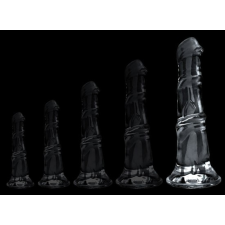  Dildo Jumy XXL – átlátszó, prémium élvezet 37 x 8,5 cm műpénisz, dildó