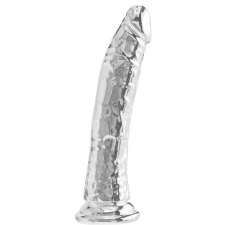  Dildo pénztárca nélkül Diamond Dick 23 x 4.5cm átlátszó műpénisz, dildó