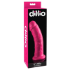 Dillio Dillio 8 - tapadótalpas, élethű dildó (20cm) - pink