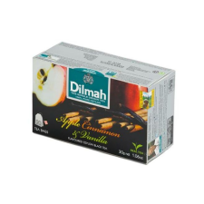 Dilmah Fekete tea, 20x1,5g, DILMAH, alma-fahéj-vanília tea