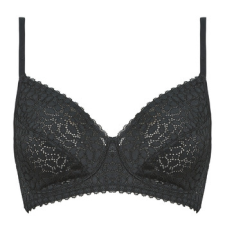 DIM Merevítő nélküliek DAILY DENTELLE SANS ARMATURE Fekete 100D melltartó