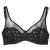 DIM Telekosarasok GENEROUS MOD BRODERIE Fekete 85D