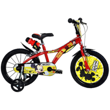 Dino Bikes Mickey egér piros kerékpár 14-es méretben gyermek kerékpár
