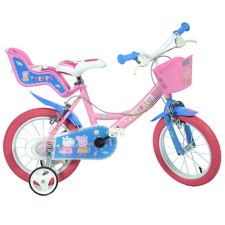 Dino Bikes Peppa malac rózsaszín kerékpár 14-es méretben gyermek kerékpár