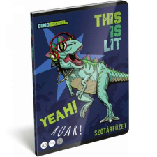  Dino Cool Dino Roar dinós szótár füzet - A5 füzet