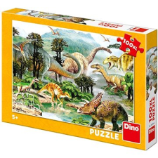 Dino élet dinoszauruszok puzzle, kirakós