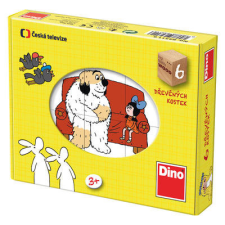 Dino fa kirakó kockák 6 db-os mesekockák készségfejlesztő