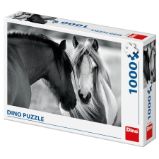 Dino Fekete fehér lovak 1000 darabos társasjáték