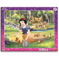 Dino Hófehérke állatkákkal 40 db puzzle, kirakós