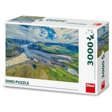 Dino Izlandi gleccser puzzle, kirakós
