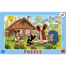  Dino Kisvakond látogatóban 15 darabos puzzle (09662) puzzle, kirakós