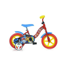 Dino Mancs Őrjárat piros-kék kerékpár 10-es méretben gyermek kerékpár