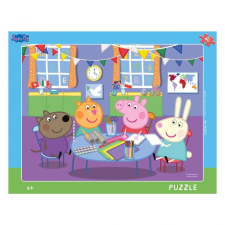 Dino Peppa malac puzzle 40 darabos puzzle, kirakós