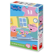 Dino Peppa Pig ebéd 24 maxi puzzle puzzle, kirakós