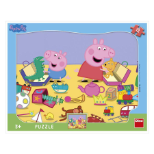  Dino Puzzle 12 db - Peppa (51484) puzzle, kirakós