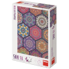 Dino Puzzle 500 XL -mandala  Ajánlott 10-99 éves korig unisex (51558)