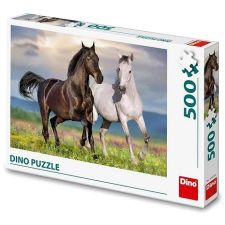 Dino Szerelmes lovak puzzle, kirakós