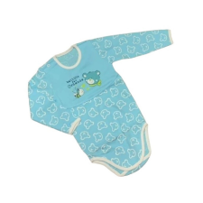 DinoDini Hosszú ujjú body - Kék Macis - 80 kombidressz, body