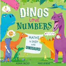  Dinos Love Numbers – Adam Frost idegen nyelvű könyv