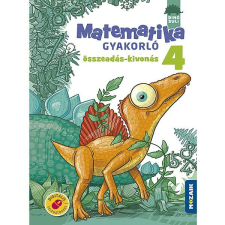Dínósuli - Matematika gyakorló 4. osztály - Összeadás, kivonás tankönyv