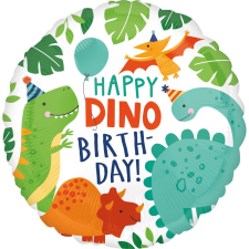  Dinoszaurusz Dino-Mate fólia lufi 43 cm party kellék