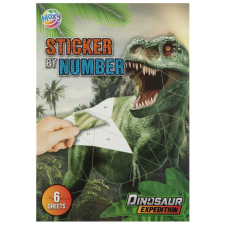 Dinoszaurusz Expedition puzzle matrica szett gyermek- és ifjúsági könyv