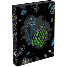Dinoszaurusz füzetbox A/5, jumbo, OXY GO Dino, fekete füzetbox