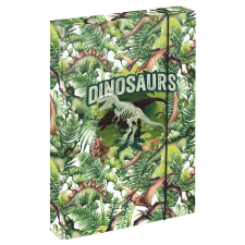  Dinoszaurusz mintás jumbo füzet mappa füzetbox